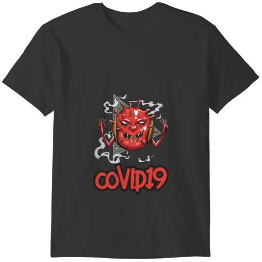 Covid19 Monster Coronavirus Moster T-shirt