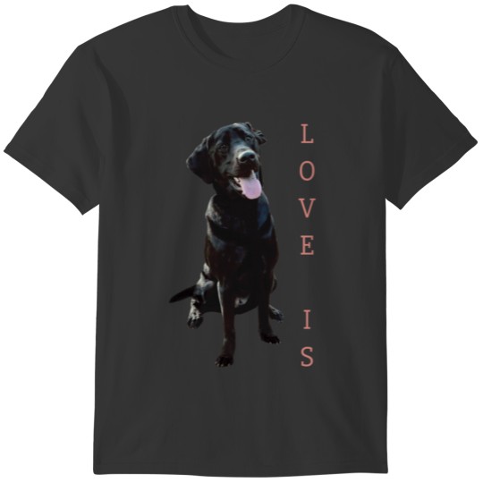 Labrador Retriever Women Men Kids Black Lab Mom La T-shirt