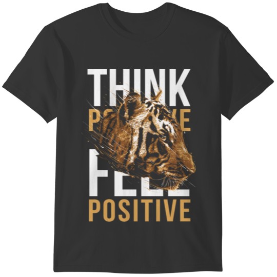 Tiger think positive T-shirt
