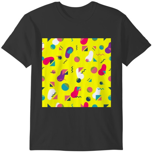 Geometric Memphis Retro T-shirt