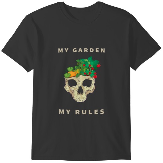 Allotment garden Vegetable garden Rules T-shirt