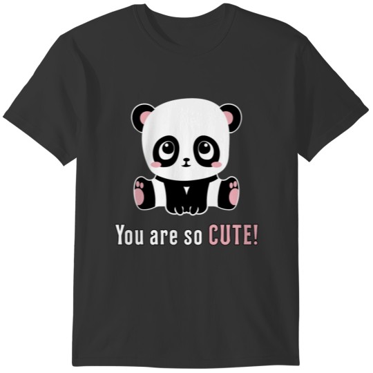 Panda Bear Cute Animal Funny Baby Bamboo Gift Idea T-shirt