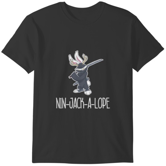 Rabbit Shirt Bunny Hare Pet Animal Assassin Ninja T-shirt