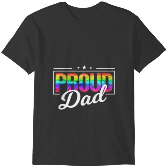 Proud Dad LGBT T-shirt