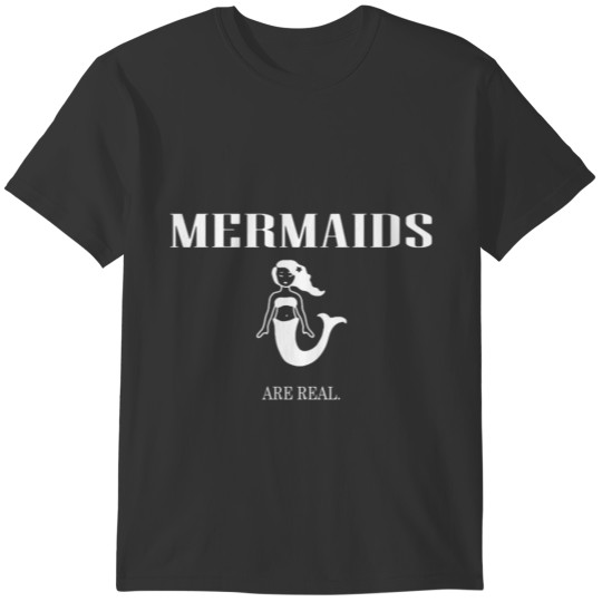 Mermaids Are Real Ladies Sleeve Raglan Believe Tai T-shirt