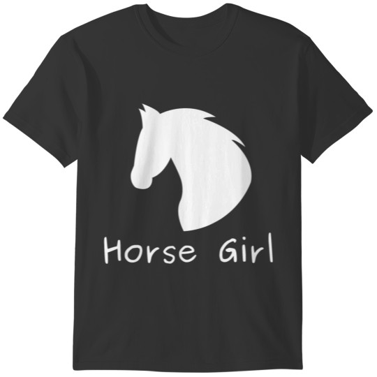 Horse Girl white T-shirt