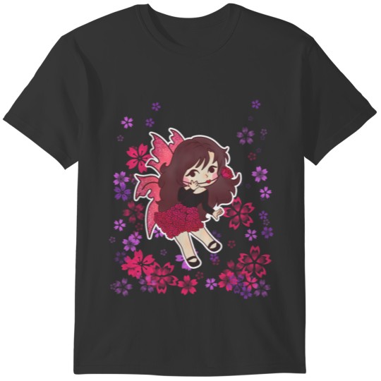 Fairy Rose magic fairy tale girl gift T-shirt