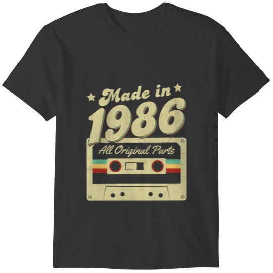 Made in 1986 T-shirt