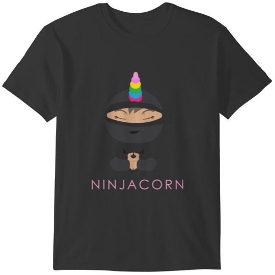 Ninjacorn Ninja Unicorn Funny Gift Idea T-shirt