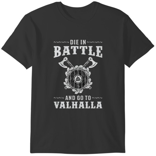 Viking Odin Wolf Norse Warrior Valhalla Gift Idea T-shirt