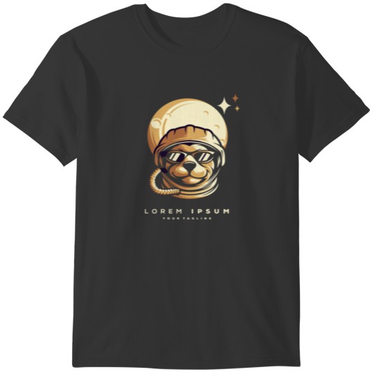 Dog Space Astronaut T-shirt
