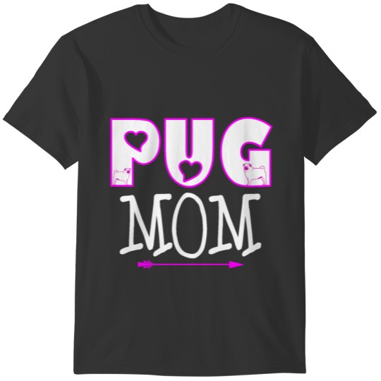 Pug mom T-shirt