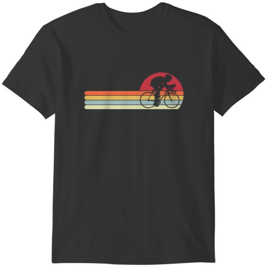 Bike Bicycle Retro Race City Cyclist Cool Vintage T-shirt
