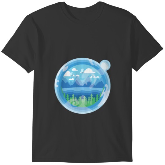The World In A Bubble Ozone Layer T-shirt