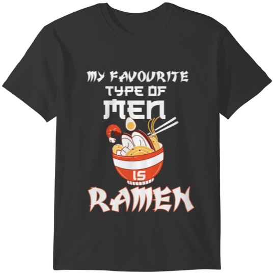 Ramen Noodles Soup Japan Gift T-shirt