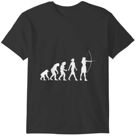 Archery Evolution From Crawling to a Archer T-shirt
