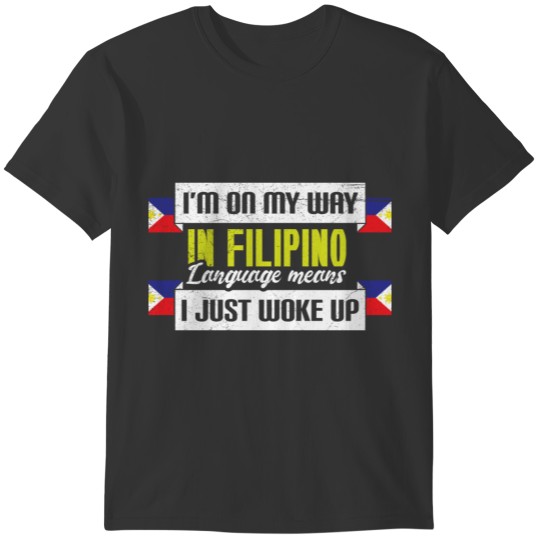 Philippines filipina Gift T-shirt