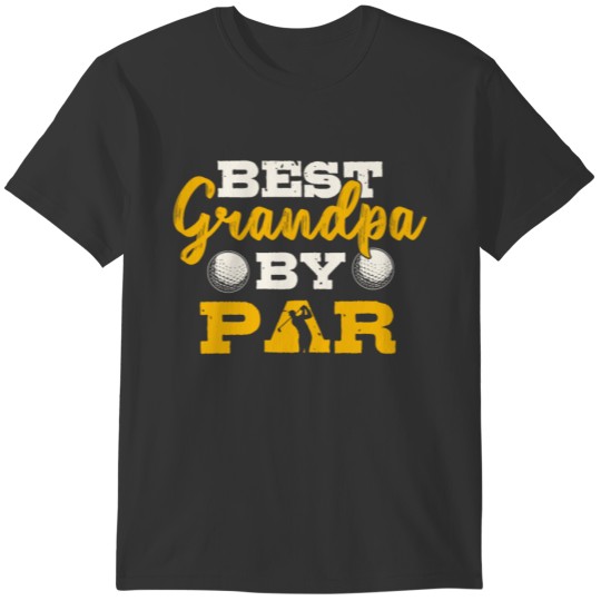 Golfer Grandfather Shirt Gift Golf Grandpa T-shirt
