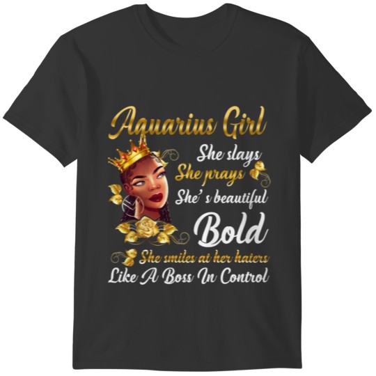 Aquarius Girl T-shirt