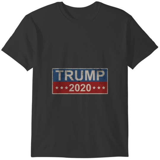 Donald Trump 2020 Retro Button Vintage Patriotic J T-shirt