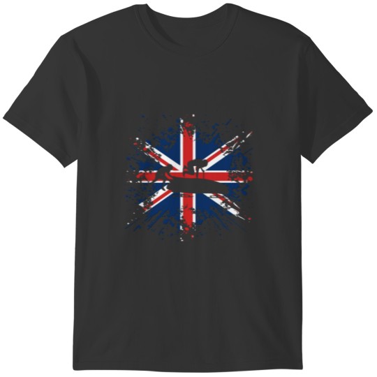 Bobsleigh Gift for Winter Sports Fans England T-shirt