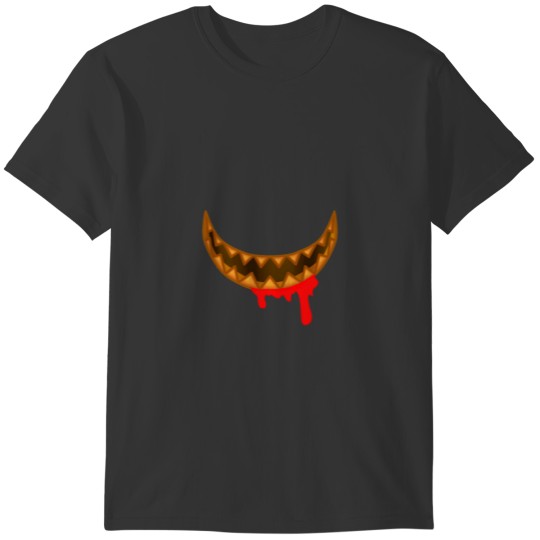 Halloween Mouth Pumpkin Spooky by 8989 T-shirt