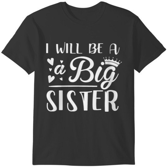 expectant sister T-shirt
