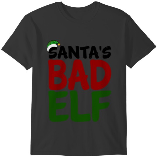 Bad Elf Holiday Gift T-shirt
