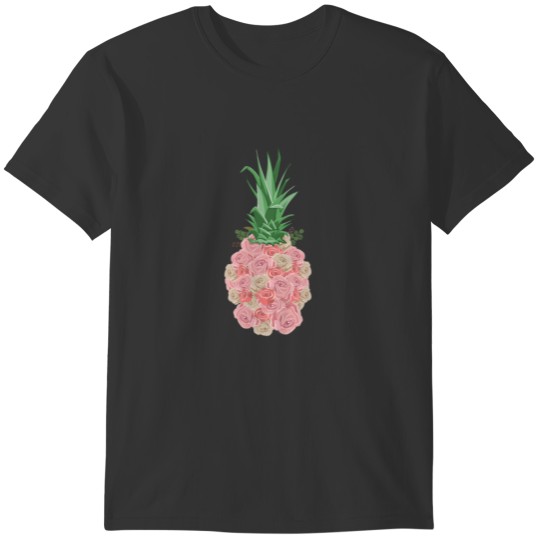 Pineapple Aloha Beaches Hawaii Summer Vacation T-shirt