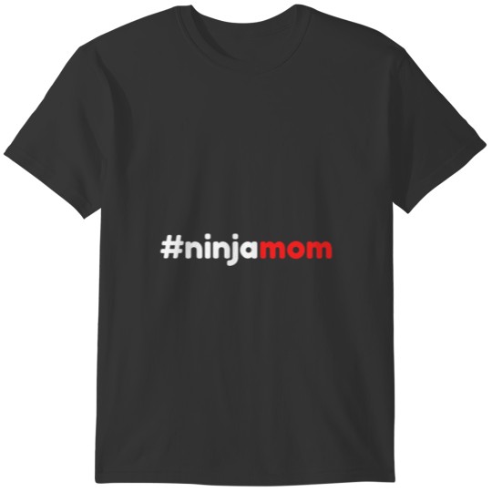 Womens Ninjamom Women Hoodie Ninja Warrior Hoodie T-shirt