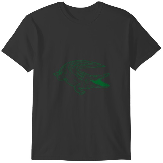 Crocodile gift saying reptile lizard T-shirt