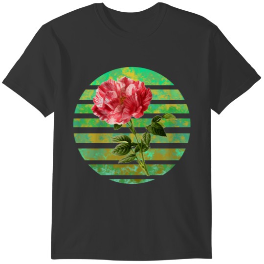 Beautiful Flower in the Sunset T-shirt