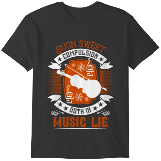 Violin violinist musician gift T-shirt
