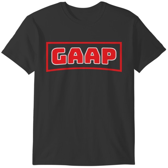 Gaap Gaap Accountant Accounting Tax Adviser T-shirt