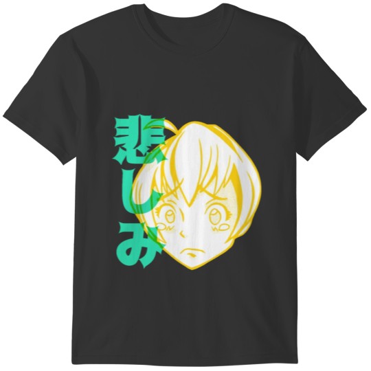 Sad Anime Girl T-shirt
