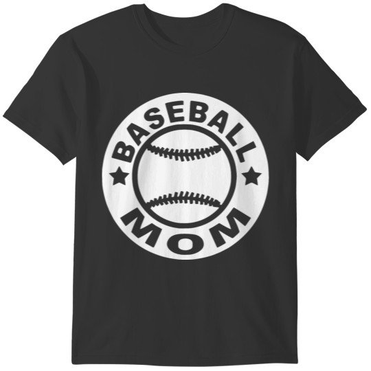 Baseball Sports Mom Mummy Moms Mothers Day Gift T-shirt