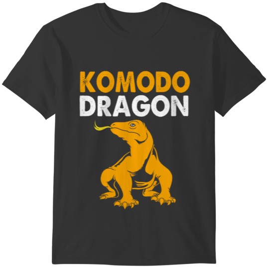 Komodo Dragon Reptiles Lizard T-shirt