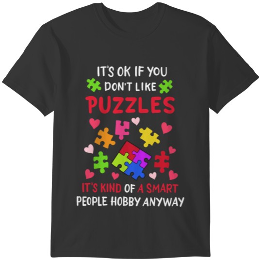 Jigsaw Puzzle Puzzles T-shirt