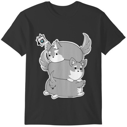 Destiny Wolfs Chibbi Stack T-shirt