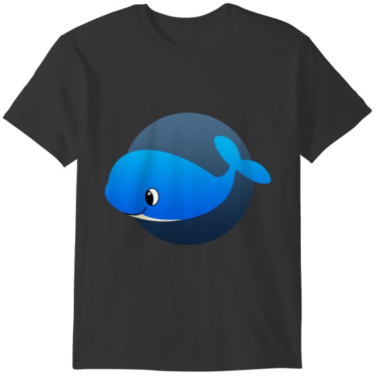 BLUE BABY WHALE T-shirt