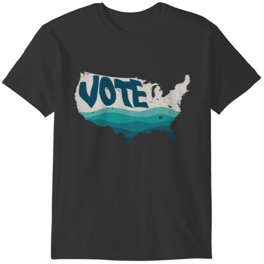 Blue Wave 2020 Election Vote Democrat T-shirt