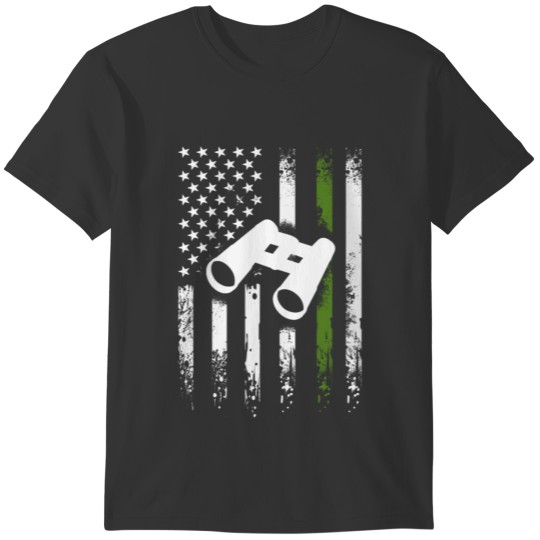 Border Patrol Agent Thin Green Line T-shirt