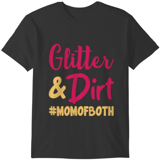 MOM, Mother´s Day, gift idea, sweet,glitter T-shirt
