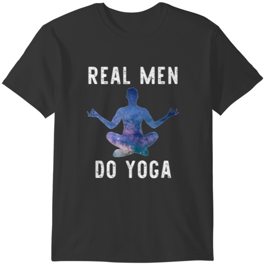 Real Men Do Yoga Funny Lover Gift Christmas T-shirt