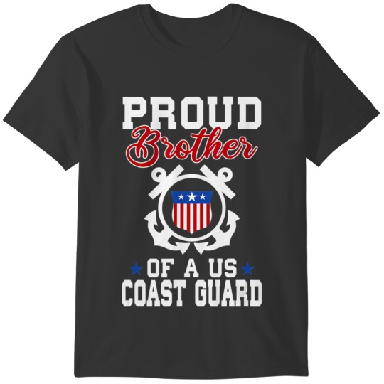 Proud US Coast Guard Brother TShirt T-shirt