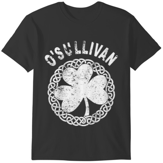 Celtic Theme O Sullivan Irish Family Name png T-shirt