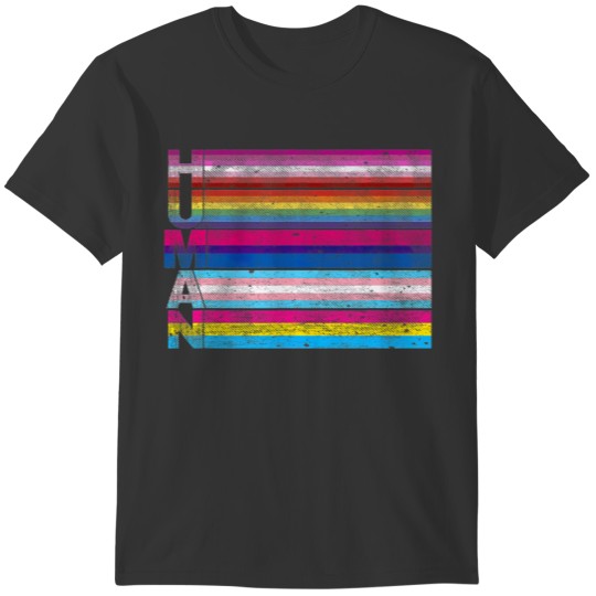 Human Lesbian Bisexual Transgender Pansexual LGBT T-shirt
