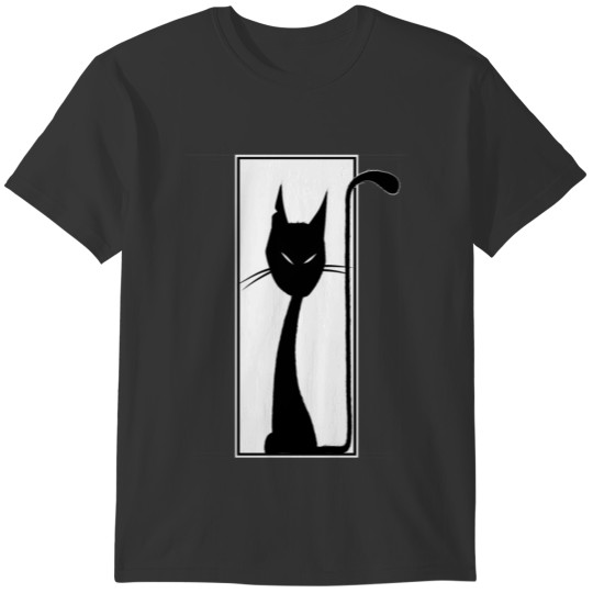 Black cat, Manga, girls, Shirt, Halloween, woman T-shirt