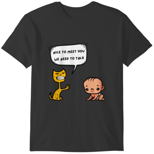 Cat and Baby T-shirt