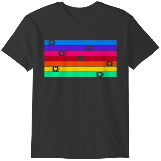 RED Originals PRIDE Collection RAINBOW FLAG T-shirt